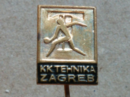 BADGE Z-54-1 - BOWLING CLUB TEHNIKA ZAGREB, CROATIA - Bowling