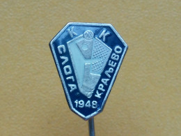 Badge Z-53-1 - BASKETBALL CLUB SLOGA KRALJEVO, SERBIA - Pallacanestro