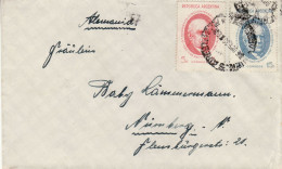 ARGENTINA 1938 LETTER SENT FROM BUENOS AIRES TO NUERNBERG - Brieven En Documenten