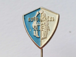 BADGE Z-95-1 - VOLLEYBALL, VOLLEY-BALL CLUB RIJEKA, CROATIA - Pallavolo