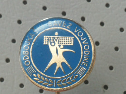 Badge Z-66 - Volleyball, Volley-ball, Odbojka, Serbia , Vojvodina, Association - Voleibol