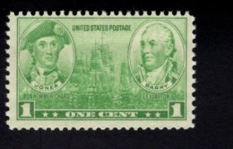 219590501  1937 SCOTT  790 (XX) POSTFRIS MINT NEVER HINGED- NAVY - Nuovi