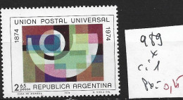 ARGENTINE 989 ** Côte 1 € - Unused Stamps