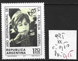 ARGENTINE 995 ** Côte 0.50 € - Nuovi