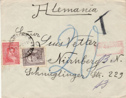 ARGENTINA 1938  LETTER SENT FROM BUENOS AIRES TO NUERNBERG - Briefe U. Dokumente