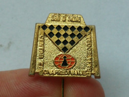 BADGE Z-71-1 - CHESS ECHECS SCHACH AJEDREZ SAKK SAH, BEOGRAD, BELGRADE, SERBIA,, Sah, D'échecs, Chess IN SCHOOL - Jeux