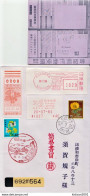 Postal History Cover: Japan Cover With Automat Stamps - Briefe U. Dokumente