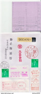 Postal History Cover: Japan Cover With Automat Stamps - Briefe U. Dokumente