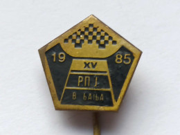 BADGE Z-71-2 - CHESS ECHECS SCHACH AJEDREZ SAKK SAH, VRNJACKA BANJA, SERBIA, CHAMPIONSHIP - Games