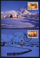 GREENLAND (1999) Carte S Maximum Card S - Christmas, Narsaq, Noel, Navidad - Maximum Cards