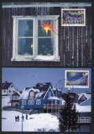 GREENLAND (2000) Carte S Maximum Card S - Christmas, Nuuk, Noel, Navidad - Cartes-Maximum (CM)