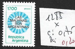 ARGENTINE 1288 * Côte 0.75 € - Unused Stamps