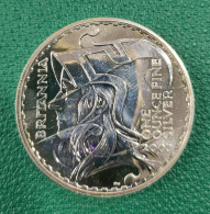 GRAN BRETAÑA. AÑO 2003. BRITANIA. 1 ONZA PLATA. PESO 32.1 GR - Colonias