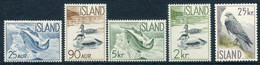 ICELAND 1959-60 Fauna  MNH / **.  Michel 335-39 - Nuovi