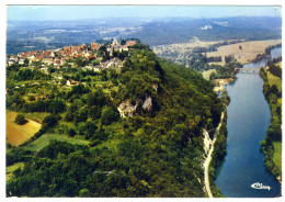 24 - Domme - Vue Générale Aérienne - Ancienne Bastide - Domme