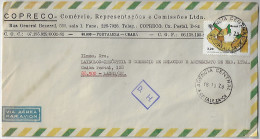 Brazil 1979 Cover From Fortaleza To Lages Stamp International Year Of The Child Wood Doll Toy Cancel DH = After The Hour - Covers & Documents
