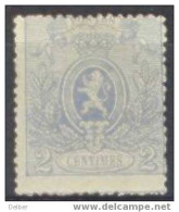 Xa557: N° 24A :* (= Met Plakkertje) - 1866-1867 Petit Lion