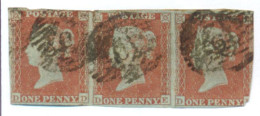 Ua680:  One Penny Red : Imperforated : D__D/F : Plate 151 - Used Stamps