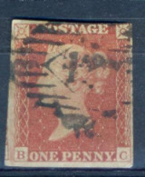 Ua765:  Red Penny  : Imperforated :  B__C - Oblitérés