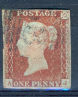 Ua778:  Red Penny  : Imperforated :  A__J - Usati