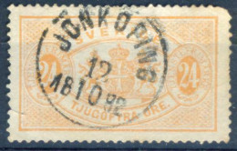 Xd596: ZWEDEN : Y.&T.N° S8 : JONKOPING - Dienstmarken