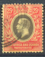 Xd893:East Africa And Uganda Protectorates  : Y.&T.N° 139 - Protectoraten Van Oost-Afrika En Van Oeganda
