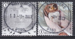 BELGIE  5054/ 5055 °  2 X WAARDE 1 - Used Stamps