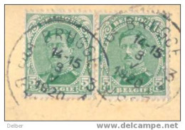 Zz505: VAL-ST-LAMBERT : Duitse Brugbstempel - Fortune Cancels (1919)