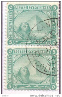 Ge943: Y.&T.N° 30 In Paar - 1866-1914 Khedivato De Egipto
