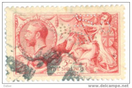 Aa925: Bradbury Wilkinson & C° 22,75mm : 5/ - Perfo: C AN S - Used Stamps