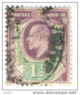 Aa949: EDWARD VII: 1½d - Used Stamps