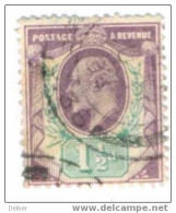 Aa956: EDWARD VII: 1½d - Used Stamps