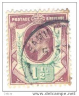 Aa960: EDWARD VII: 1½d - Used Stamps