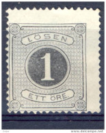 Zw875: Facit N° L1 :  Mint No Gum : Perf. 14 - Postage Due