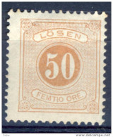 Zw877: Facit N° L19 :  Mint Hinged : Perf. 13 - Postage Due