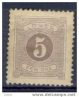 Zw910 : Facit N° L13 :  Mint - No Gum: Perf. 13 - Portomarken