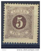 Zw913 : Facit N° L13 :  Mint - No Gum: Perf. 13 - Portomarken