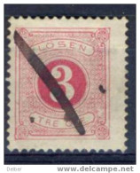 Zw921 : Facit N° L12 : Used  Pen Annulation: Perf. 13 - Postage Due