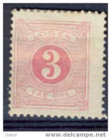 Zw924 : Facit N° L12 : Mint - Hinged  : Perf. 13 - Postage Due