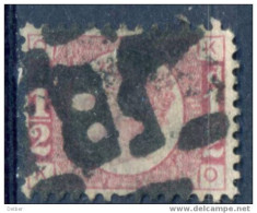 Ua606: SG N°48 : Plate: ???  : K__O : FB Stempel - Used Stamps