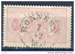 Zw707: Y.&T. N° S5: RONNEBY - Dienstzegels