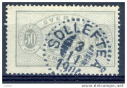 Zw713: Y.&T. N° S18: SOLLEFTEÄ - Dienstzegels