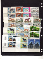 Monaco - Faune -Chiens - Chevaux -  -oblit - Used Stamps
