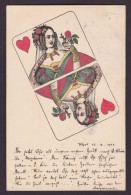 CPA Jeu De Cartes Carte à Jouer Playing Cards Circulé - Playing Cards