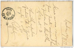 _Cc482: 1 P. Post Card : LONDON .E.C. 41 >> COURTRAI 1899 - Other & Unclassified