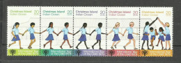 Christmas Island N°122 à 126 Neufs** Cote 6.25€ - Christmas Island