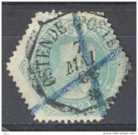 Px41: N° TG4 : OSTENDE POSTE 7 MAI 86 - Telegraafzegels [TG]