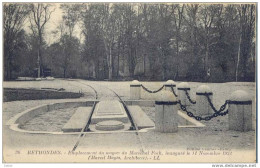 _P153: 36 RETHONDES-Emplacement Du Wagon Du Maréchal Foch, Inauguré Le 11 Novembre 1922 - Rethondes