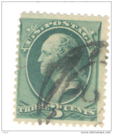 Qx707: 3 Cents : WASHINGTON >> Cancell - Used Stamps