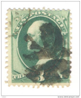 Qx712: 3 Cents : WASHINGTON >> Cancell - Used Stamps